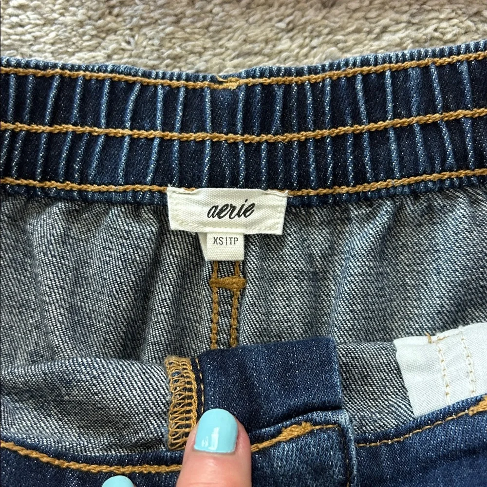 Aerie Daydream High Rise Denim Shorts - Picture 4 of 10